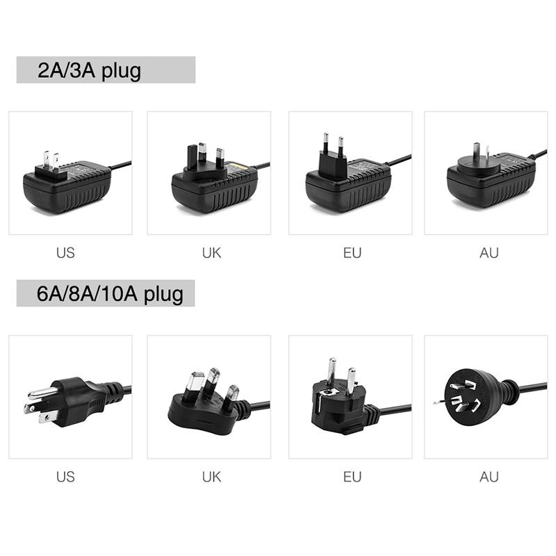 SEZO 5V 10A 50W 100-240V Netzteil Adapter für LED SMD Stripe WS2811 WS2812B  WS2801 SK6812 APA102 RGB LED-Streifen Module Licht Router Lautsprecher  LCD-Fernseher und Heim-Elektronik: : Beleuchtung