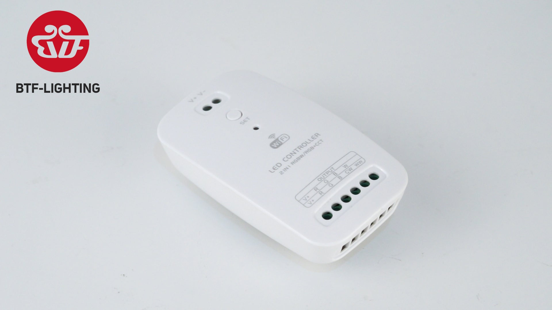 BTF-LIGHTING Tutorial: How to connect RGBW CCT 2IN1 Controller With 50