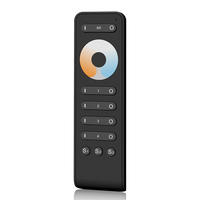 CCT-Controller, 2 Kanäle, RF-Touch-Fernbedienung, LED, 2,4 GHz, Warmweiß, Kaltweiß, DC12 V, 24 V, 36 V, max. 576 W