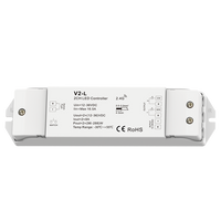 CCT-Controller, 2 Kanäle, RF-Touch-Fernbedienung, LED, 2,4 GHz, Warmweiß, Kaltweiß, DC12 V, 24 V, 36 V, max. 576 W