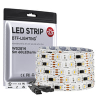 WS2814 (ähnlich SK6812) 4in1 RGBW-Pixel Adressierbare RGBWW RGBCW 5050 3Pin-LED-Leuchten