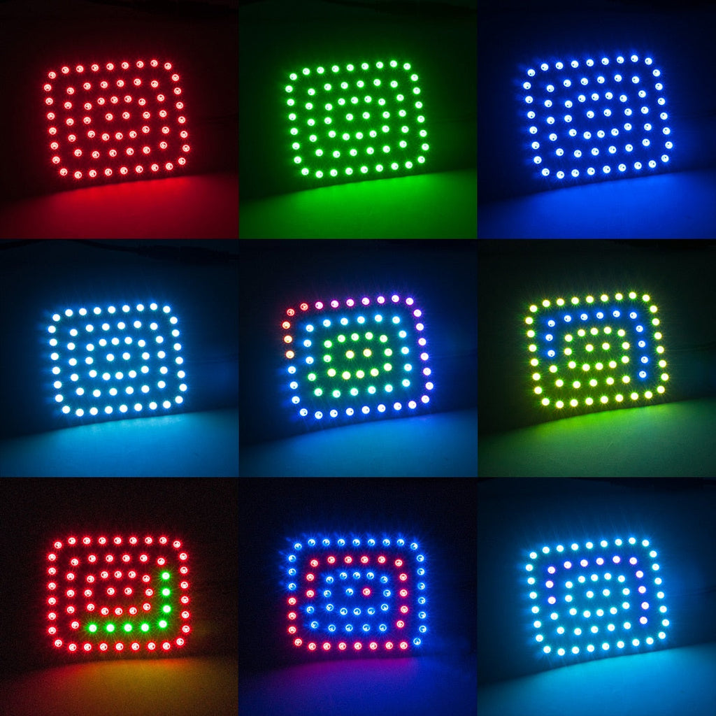WS2801 32leds/m DC5V RGB LED Strip Individually Addressable – BTF-LIGHTING