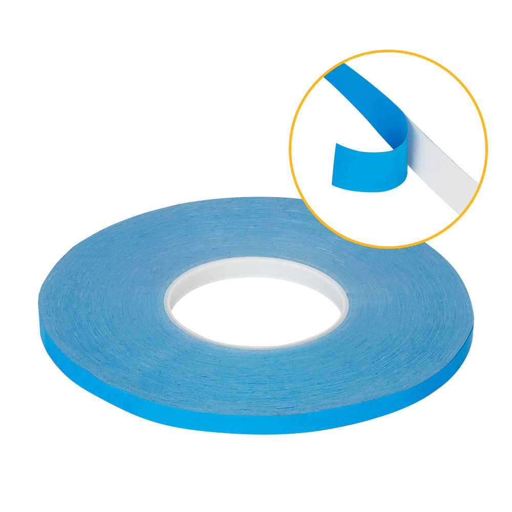 50meter/Roll Adhesive Tape 8mm 10mm 12mm 20mm Width Transfer Tape Double Side Thermal Conductive for Chip PCB LED Heatsink