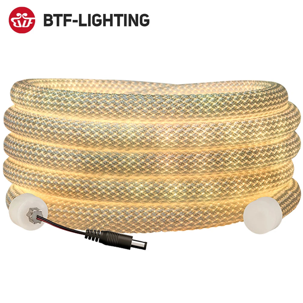360 Degree Round Reticulate Neon Tube Dim LED Strip Light 240 Leds/m DC24V 5M High Density Flexible IP67